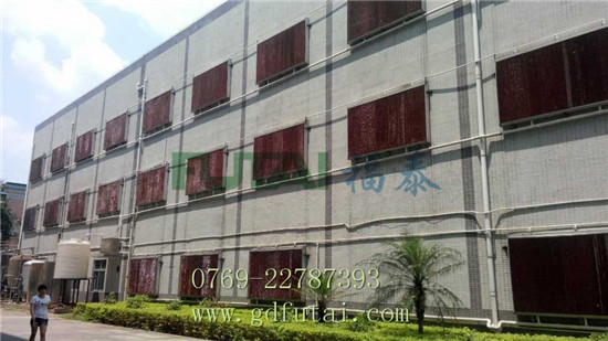 水簾降溫工程安裝 水簾降溫工程安裝